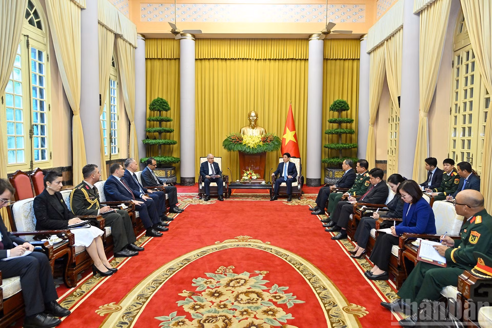 Panorama de la cita.