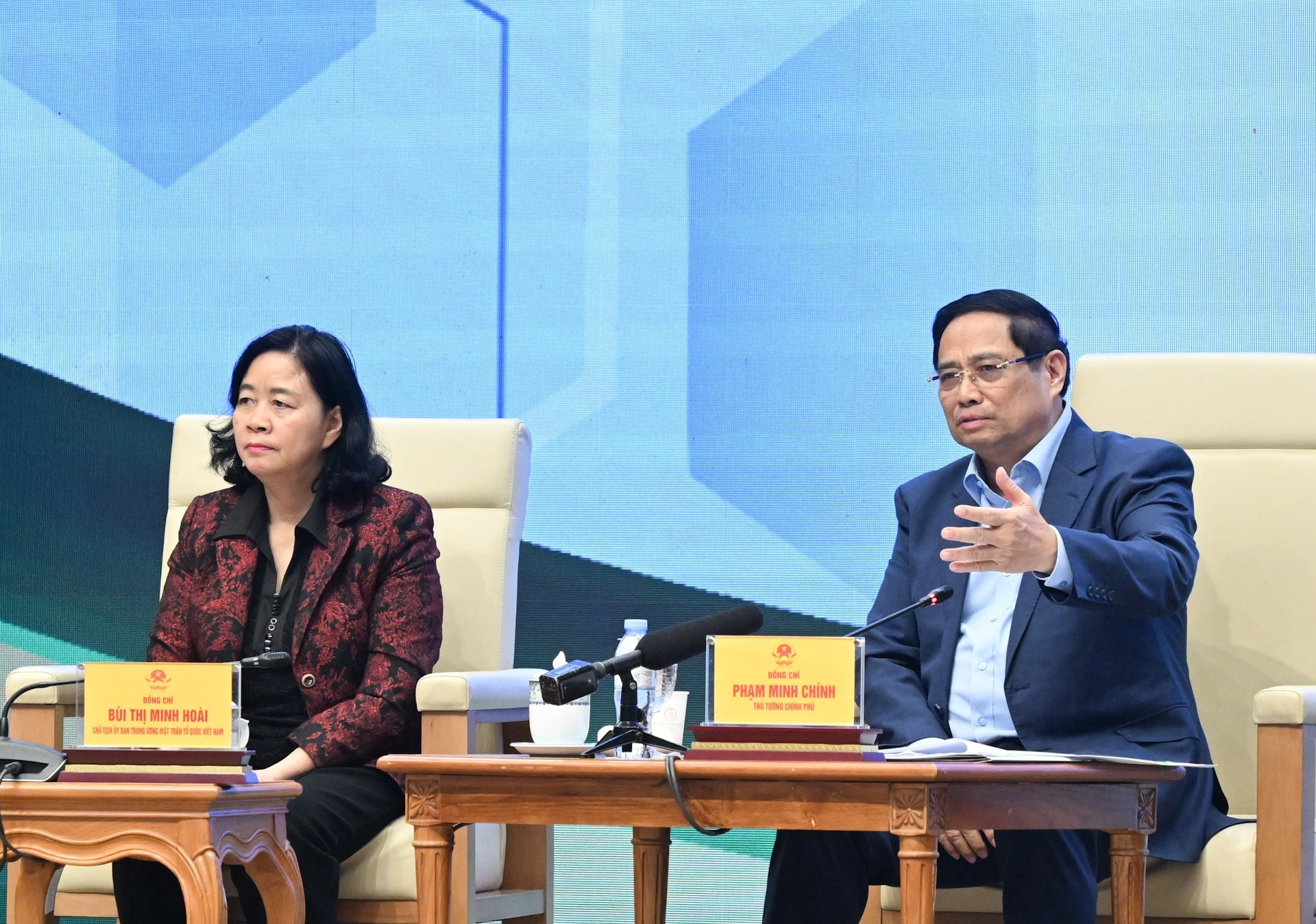 El jefe de Gobierno interviene en el evento.