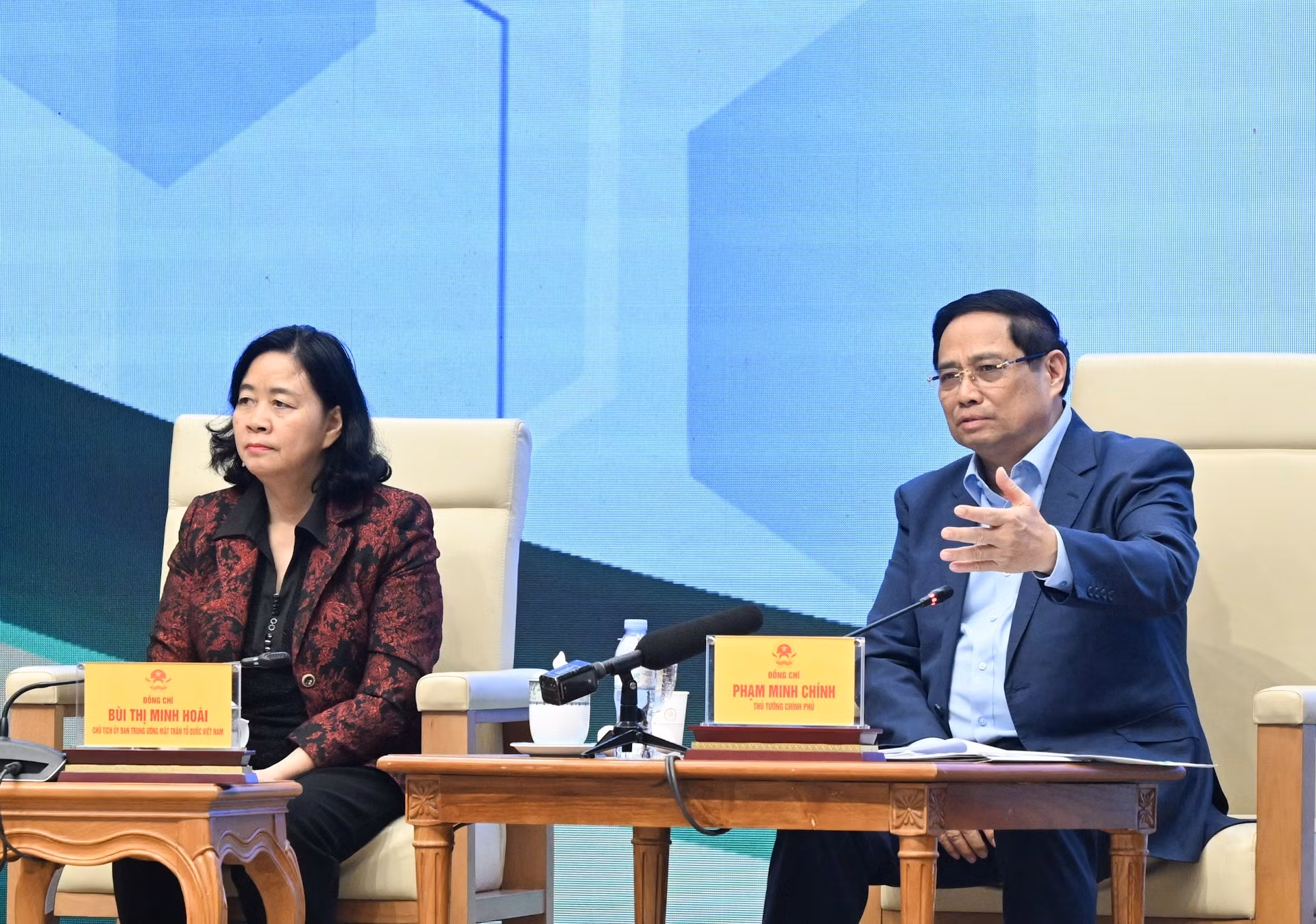 El jefe de Gobierno interviene en el evento.