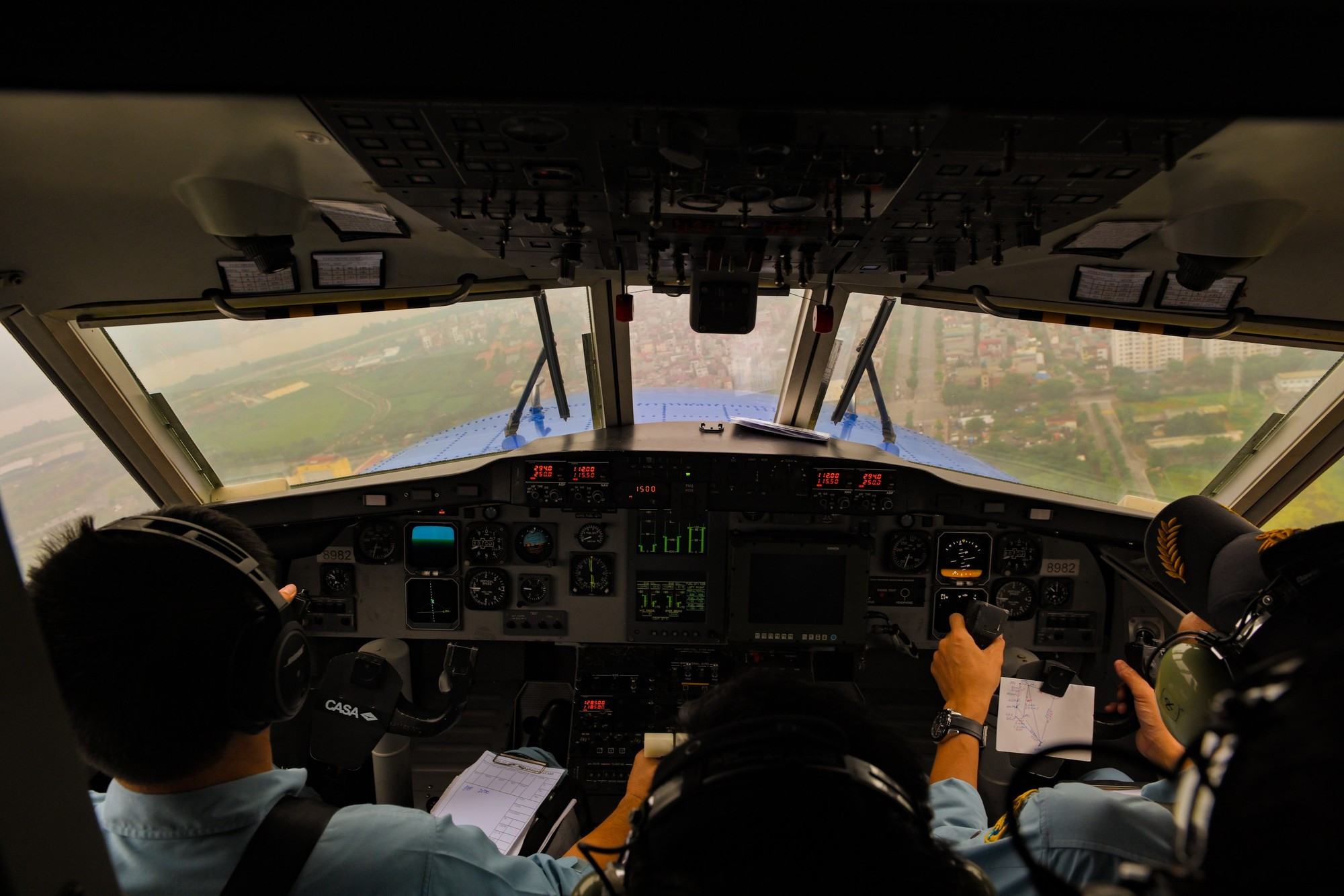 Vista de la sesión de práctica.