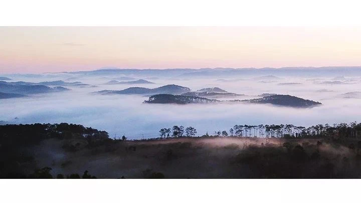 El encanto seductor del gran bosque de Mang Den, en Kon Tum