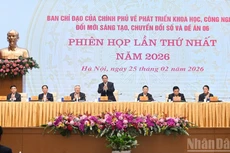 [Foto] Reunión del Comité Directivo del Gobierno para el desarrollo de la ciencia, la tecnología, la innovación, la transformación digital 