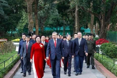 El secretario general del Partido Comunista de Vietnam, To Lam, en el Complejo del Sitio Histórico del Presidente Ho Chi Minh en el Palacio Presidencial. (Foto: VNA)