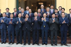 [Foto] Líder partidista se reúne con embajadores y jefes de misiones diplomáticas de Vietnam en el exterior