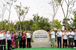 Ciudad Ho Chi Minh promueve la solidaridad internacional con la plantación de árboles de amistad. (Foto: VNA)