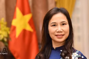 La embajadora de Vietnam en Sri Lanka, Trinh Thi Tam (Fuente: VNA)