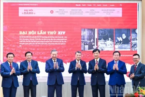 [Foto] Periódico Nhan Dan inaugura portal del XIV Congreso del PCV