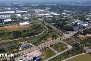 Vista del Parque de Alta Tecnología Hoa Lac. (Foto: VNA)