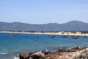 Belleza de Mui Vi Rong. (Fuente: VNA)