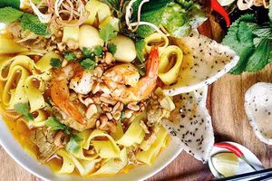 Celebrarán un festival para honrar “mi Quang”, símbolo de la gastronomía de Quang Nam. (Foto: Nhan Dan)
