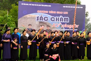 Vista del programa “El color índigo que cuenta historias”. (Foto: Viet Hang)