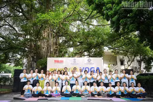 Los participantes en la actividad.
