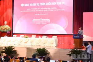 [Foto] Inauguran 22ª Conferencia Nacional de Asuntos Exteriores de Vietnam