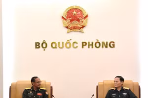 Escena de la reunión. (Foto: qdnd.vn)