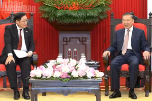 [Foto] Mandatario vietnamita se reúne con embajador saliente de Malasia