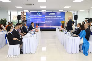 Escena de la reunión. (Foto: VNA)