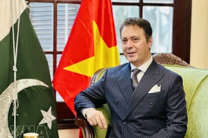 El embajador de Pakistán en Vietnam, Kohdayar Marri. (Foto: VNA)