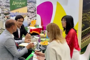 Da Nang participa por primera vez en la Feria Internacional del Turismo y la Hostelería de Moscú. (Foto: Nhan Dan)