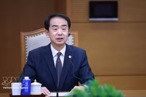 El embajador de China en Vietnam, He Wei. (Foto: VNA)