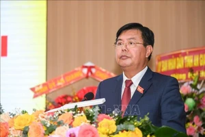 El secretario del Comité del Partido Comunista de Vietnam en An Giang, Nguyen Tien Hai. (Foto: VNA)