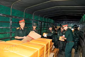El Ministerio de Defensa de Vietnam despliega un equipo militar de ayuda humanitaria y respuesta a desastres, integrado por 82 efectivos, a Venezuela. (Foto: VNA)