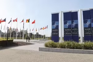 Cuartel General de la OTAN en Bruselas, Bélgica. (Foto: VNA)