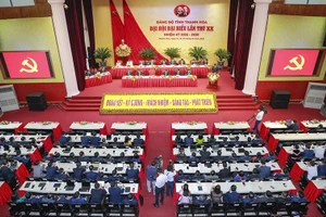 [Vídeo] XX Asamblea del Comité del Partido Comunista de Vietnam en provincia de Thanh Hoa