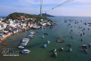 La aldea pesquera de Hon Thom en Phu Quoc (Foto: VNA)