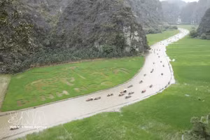 Zona turística de Tam Coc - Bich Dong. (Foto: VNA)