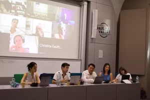 Seminario científico internacional bajo el tema “Cultura y patrimonio en las relaciones entre Vietnam y Francia, del siglo XIX hasta la actualidad”. (Foto: Comité Organizador)