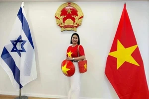 Truong Thi Hong, presidenta de la Asociación de Vietnamitas en Israel. (Foto: VNA)