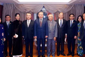 [Foto] Máximo dirigente de Vietnam se reúne con amigos chinos