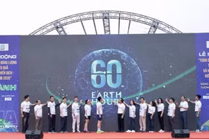 Ceremonia de lanzamiento del Movimiento Nacional para el Uso Eficiente y Ahorrativo de la Energía y Respuesta a la Campaña de la Hora del Planeta 2026. (Foto: VNA)