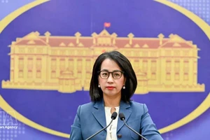 La portavoz del Ministerio de Relaciones Exteriores de Vietnam, Pham Thu Hang. (Foto: VNA)