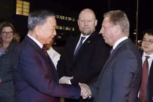 [Foto] Máximo dirigente de Vietnam concluye visita a Nueva Zelanda