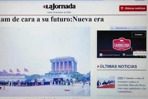 El artículo publicado el 19 de enero en la "La Jornada" (Fuente: VNA)