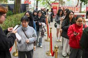 [Foto] Público recibe entrada gratuita del Concierto de la Luz