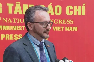 Mikhail Kostrikov, editor jefe adjunto del periódico Pravda y miembro del Comité Central del Partido Comunista de la Federación de Rusia. (Fuente: VNA)