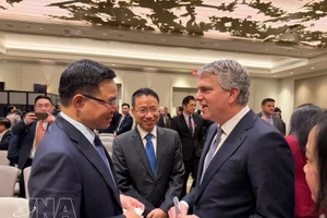 En el encuentro. (Foto: VNA)