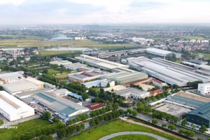 El parque industrial Binh Xuyen. (Foto: VNA)