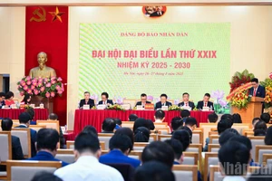 [Video] Le Quoc Minh reelegido secretario del Comité del Partido del Periódico Nhan Dan para el mandato 2025-2030 en su XXIX Asamblea 