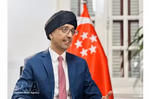 El embajador de Singapur en Vietnam, Rajpal Singh. (Foto: VNA)
