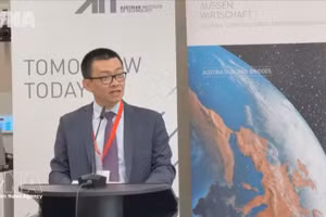 El embajador Vu Le Thai Hoang, representante permanente de Vietnam ante las Naciones Unidas y otras organizaciones internacionales en Viena, Austria. (Foto: VNA)