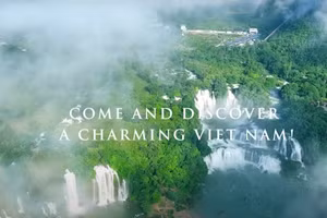Imágenes que promocionan Vietnam como destino turístico en CNN a finales de 2024. (Foto: TITC)