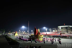 Ensayo general del acto conmemorativo por 80º aniversario de Revolución de Agosto y Día Nacional 