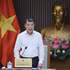 El primer ministro de Vietnam, Le Minh Hung, habla en la cita. (Foto: VGP)