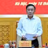 El integrante del Buró Político, miembro permanente del Secretariado del Comité Central del Partido Comunista de Vietnam y jefe del Equipo de inspección y supervisión número 12 del Buró Político, Tran Cam Tu, habla en la cita. (Foto: Nhan Dan)