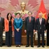 [Foto] Titular legislativo de Vietnam recibe a embajadores salientes de Camboya, Filipinas y Estados Unidos