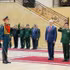 El miembro del Buró Político, vicepremier y ministro de Defensa de Vietnam, general Phan Van Giang, y el ministro de Defensa de Rusia, Andrey Belousov. (Foto: VOV)