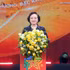 La viceprimera ministra de Vietnam Pham Thi Thanh Tra habla en la cita. (Foto: VGP)